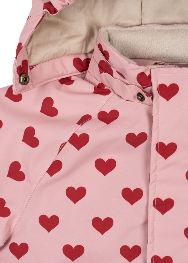 Mismou Ruffle Winter Jacket Amour Pink