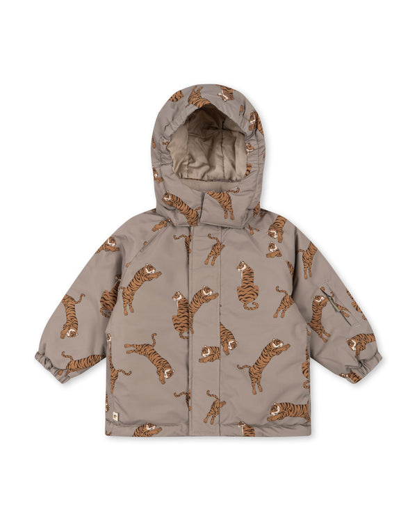 Mismou ruffle winter jacket Tiger Oak