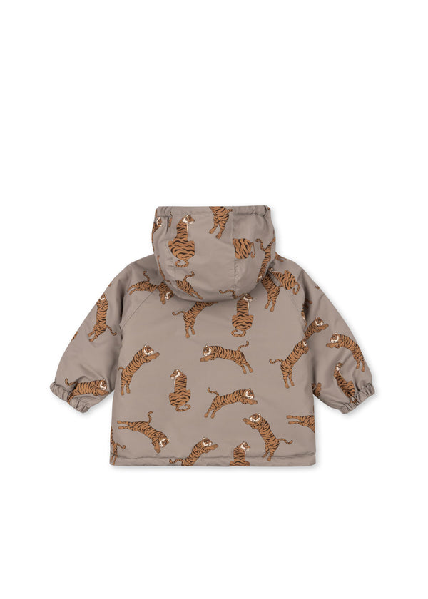 Mismou ruffle winter jacket Tiger Oak