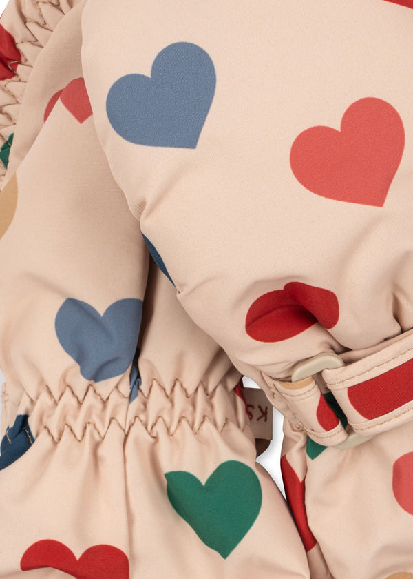 Nohr mittens Coeur Coloré 