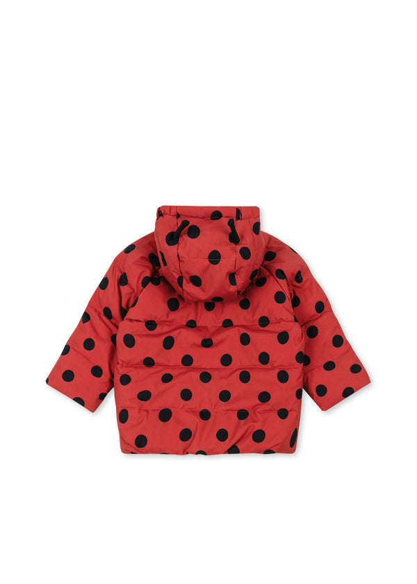Nuka Ladybug puffer jacket Lady Dot