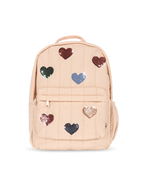 Juno Sequin Backpack Midi Cameo Rose