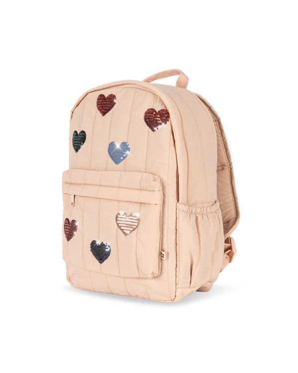 Juno Sequin Backpack Midi Cameo Rose