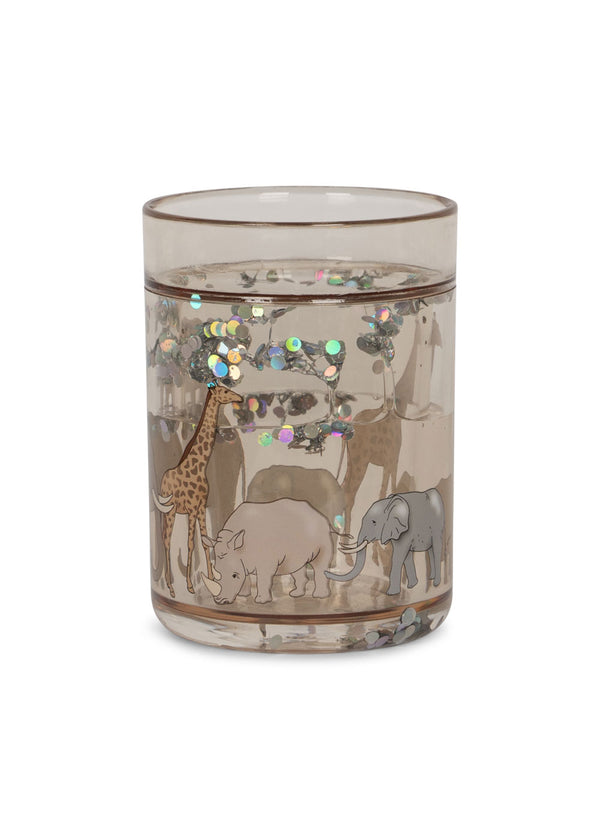 2-Pack Glitter Safari Drinking Cups