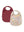 2-Pack Glitter Bibs Coeur Glitter / Sangria