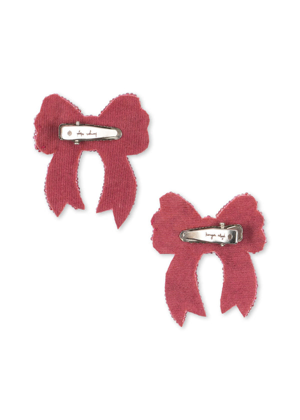 2-Pack Sequin Hair Clips Bow