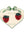 2-Pack Pearl Hair Clips Strawberry