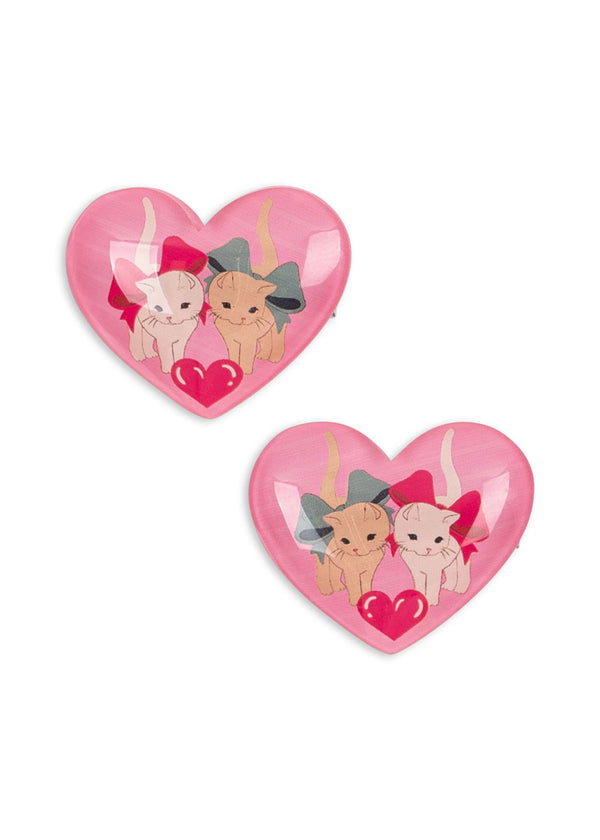 2-Pack Vilma Hair Clips Bow Kitty