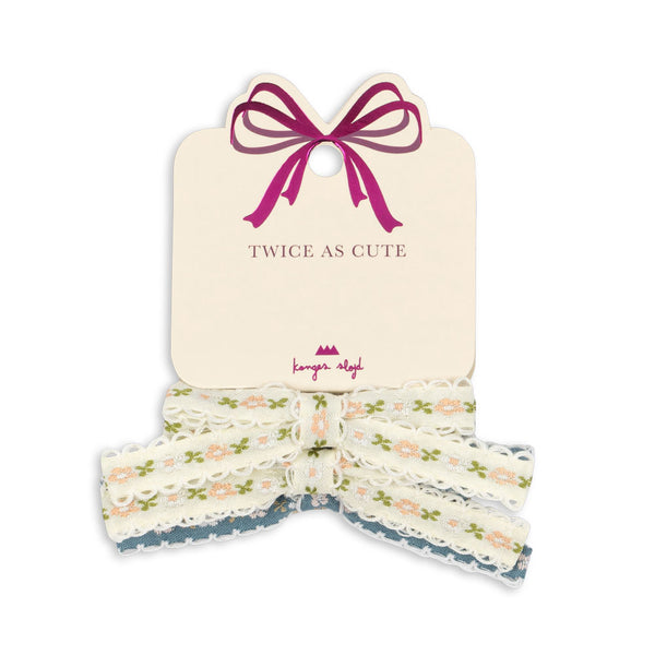 4-Pack Hair Ties Leonora Bow