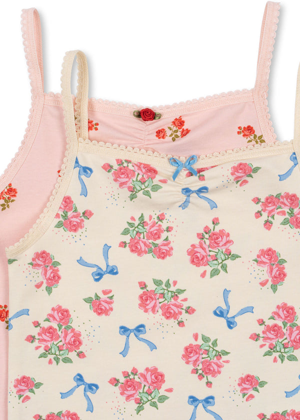 2-pack cotton undershirts Bella Rosita / Rosa Pink