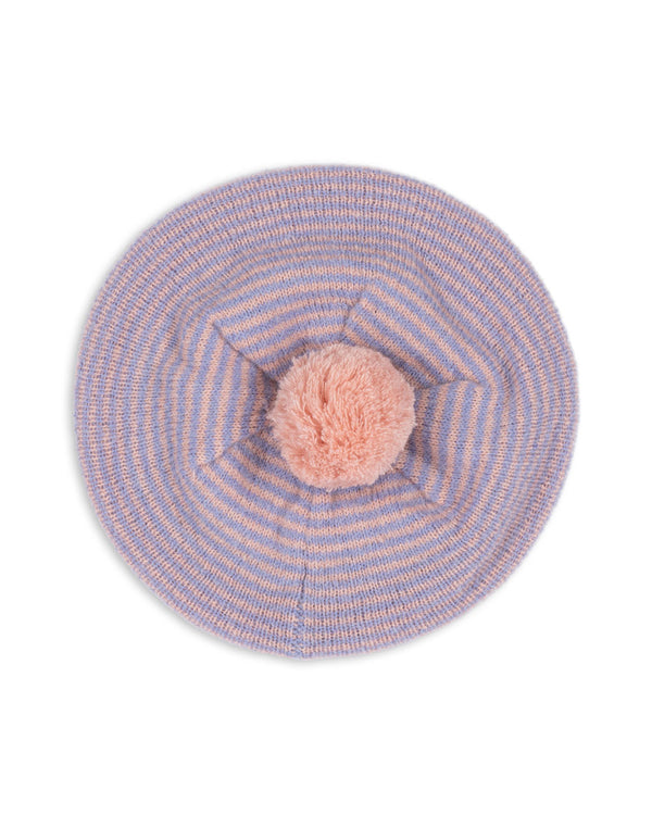 Berle Beret Purple / Pink Dolphine