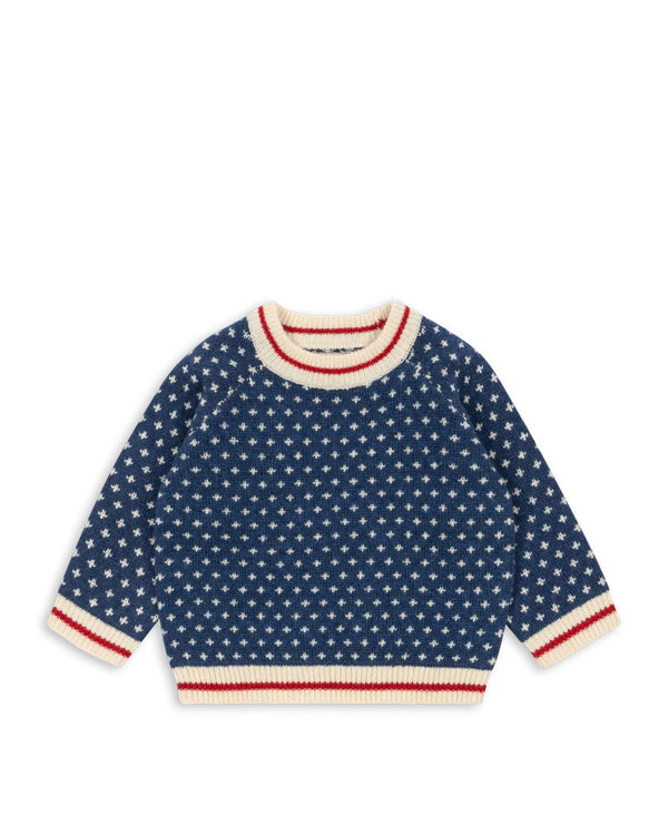 Billy wool sweater blue