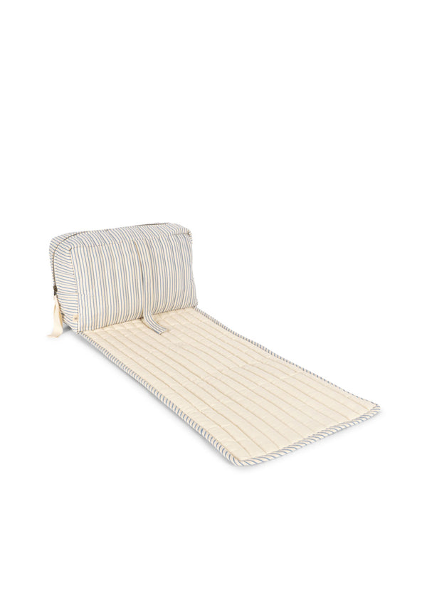 Bonnie Portable Changing Mat Stripe Blue