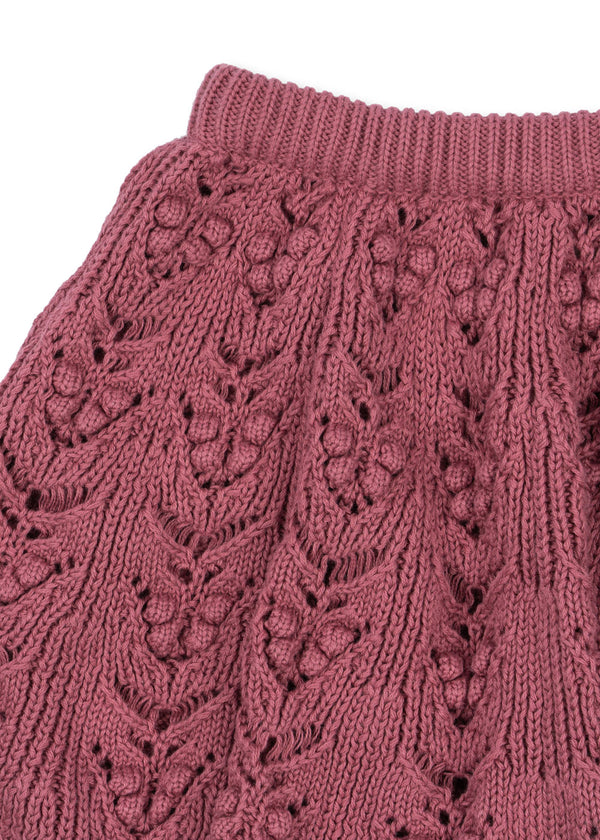 Cabby knitted skirt Deco Rose