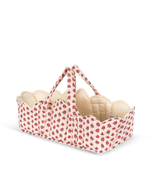 Doll carrycot Rosie Rose