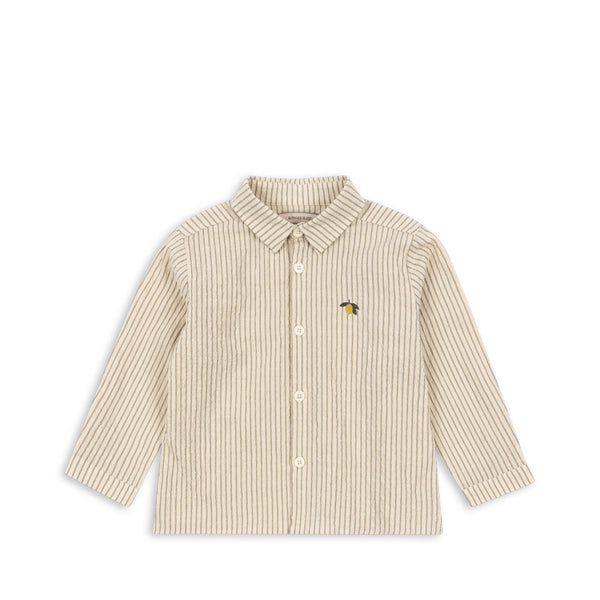 Elliot long sleeve shirt Tea Stripe