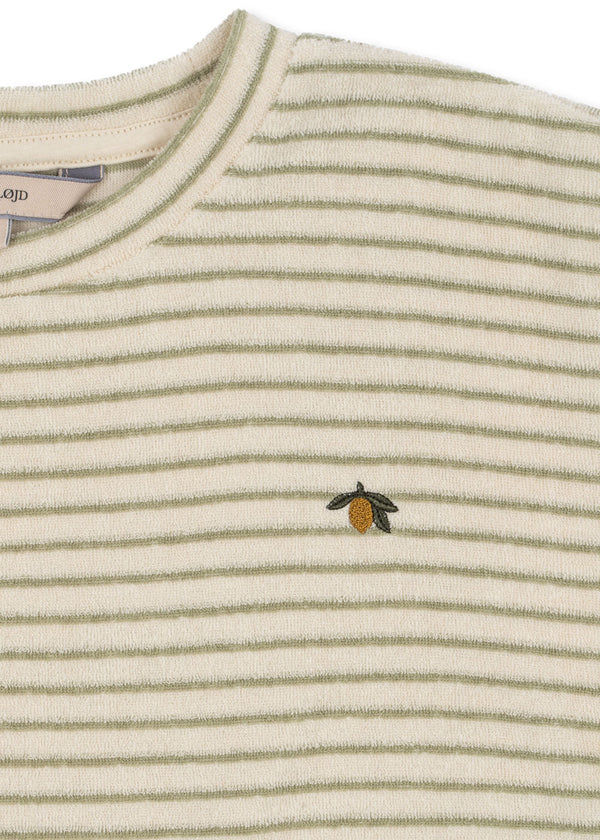 Itty Sweatshirt Tea Stripes