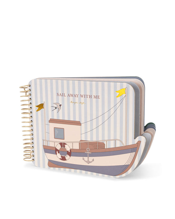 Magic Water Coloring Book "Rock my Boat"