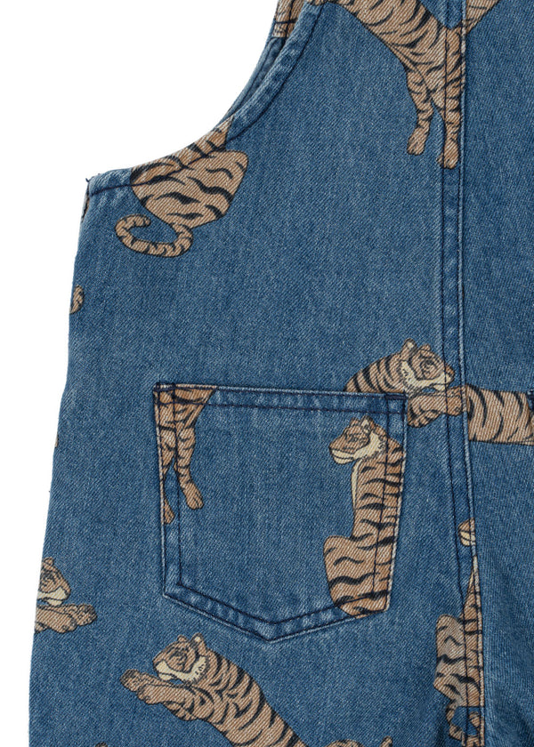 Magot Denim Dungarees Tiger