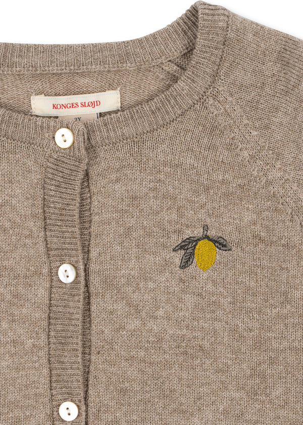 Mattou Kashmir Cardigan Light Brown