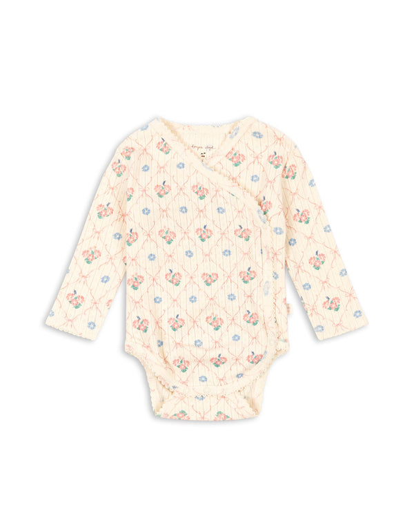 Minnie Newborn Bodysuit Fleur Decor