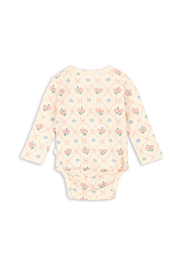 Minnie Newborn Bodysuit Fleur Decor