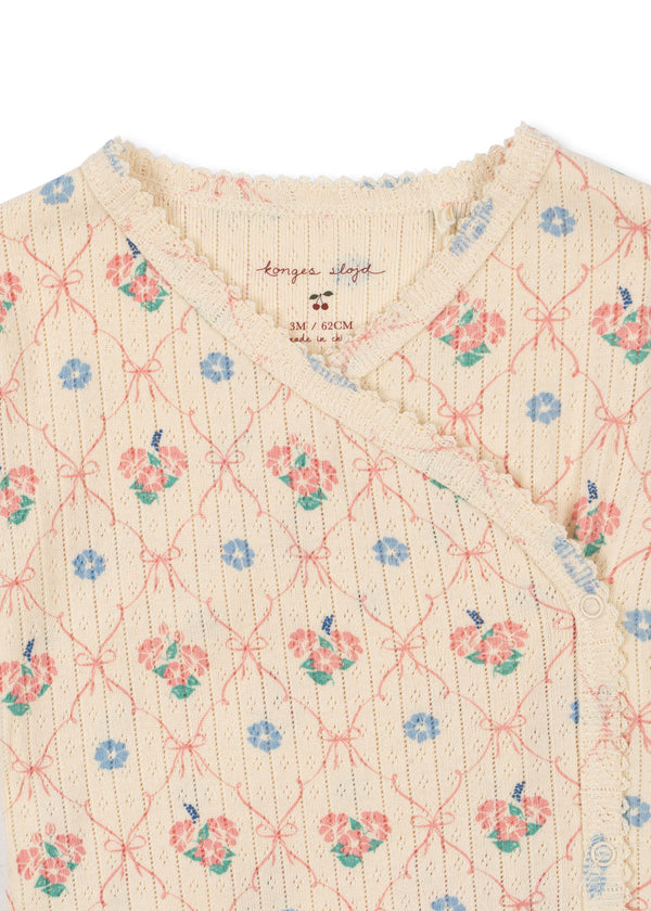 Minnie Newborn Bodysuit Fleur Decor