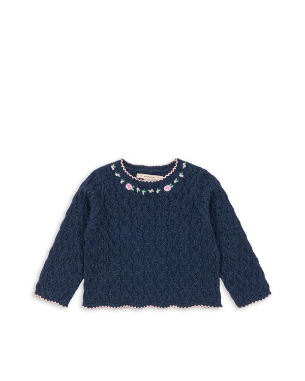 Rosier Pullover Ensign Blue