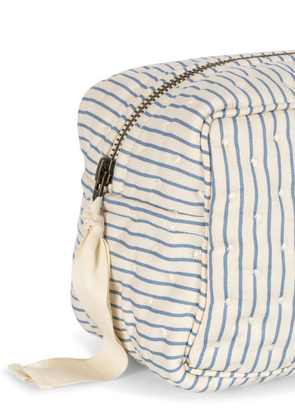 Padded toiletry bag Stripe Bluie