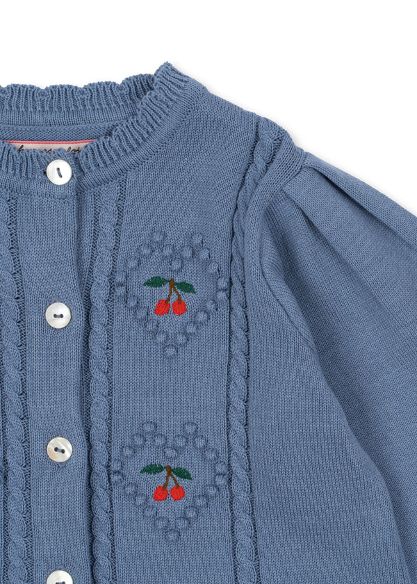 Soleil Cardigan Country Blue