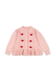 Soleil Cardigan Silver Pink