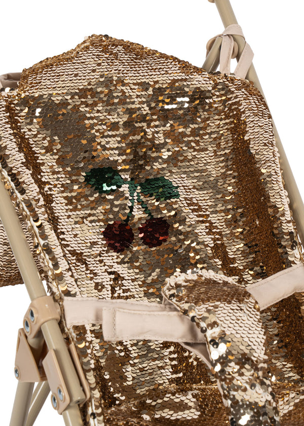 Sparkly Doll's Pram Cherry