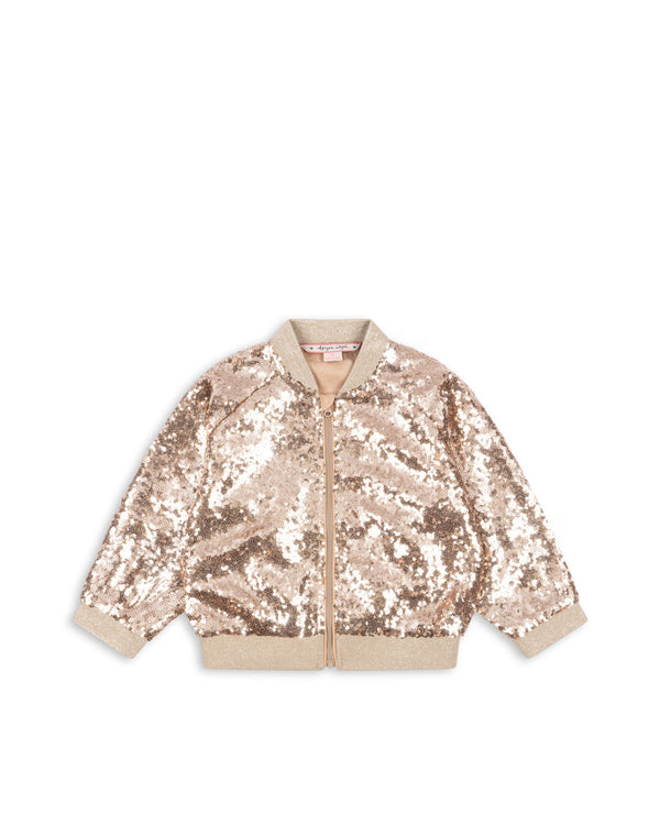 Starla Sequin Jacket Brazilian Sand