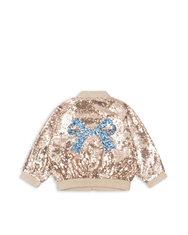Starla Sequin Jacket Brazilian Sand