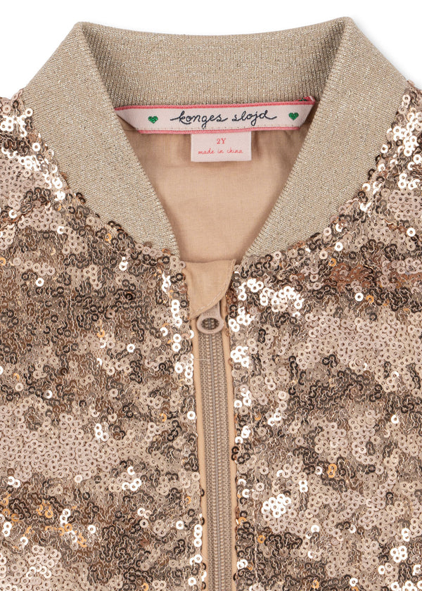 Starla Sequin Jacket Brazilian Sand