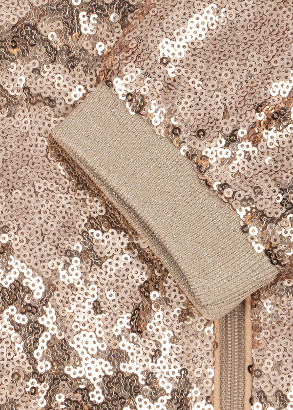 Starla Sequin Jacket Brazilian Sand