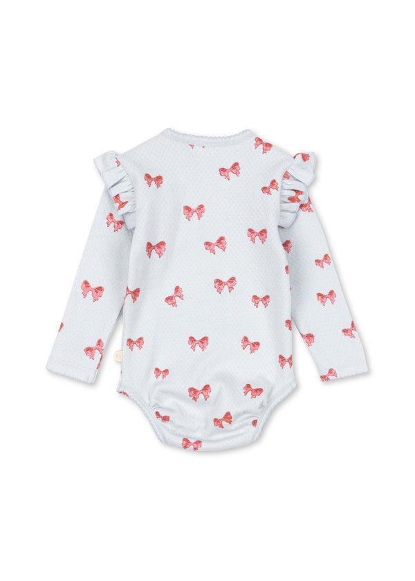 Sui Ruffle Body Rosia Blue Bow