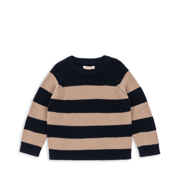 Vitum knitted sweater Blue Stripe