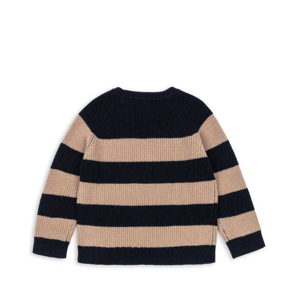 Vitum knitted sweater Blue Stripe
