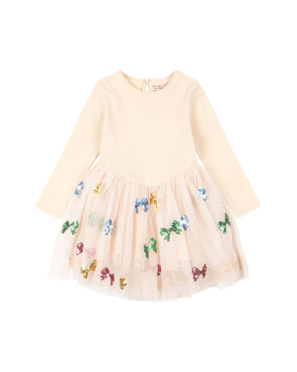 Yvonne Ballerina Dress Bow Coloré