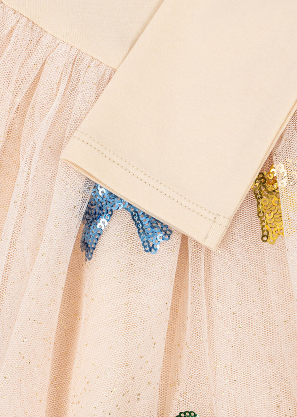 Yvonne Ballerina Dress Bow Coloré