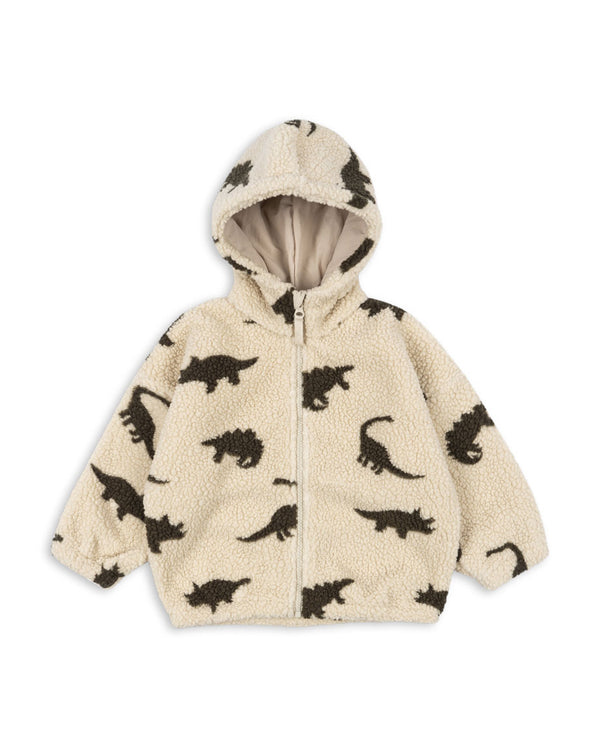 Jody teddy hoodie jacket Dino Silhouette
