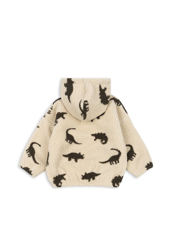 Jody teddy hoodie jacket Dino Silhouette