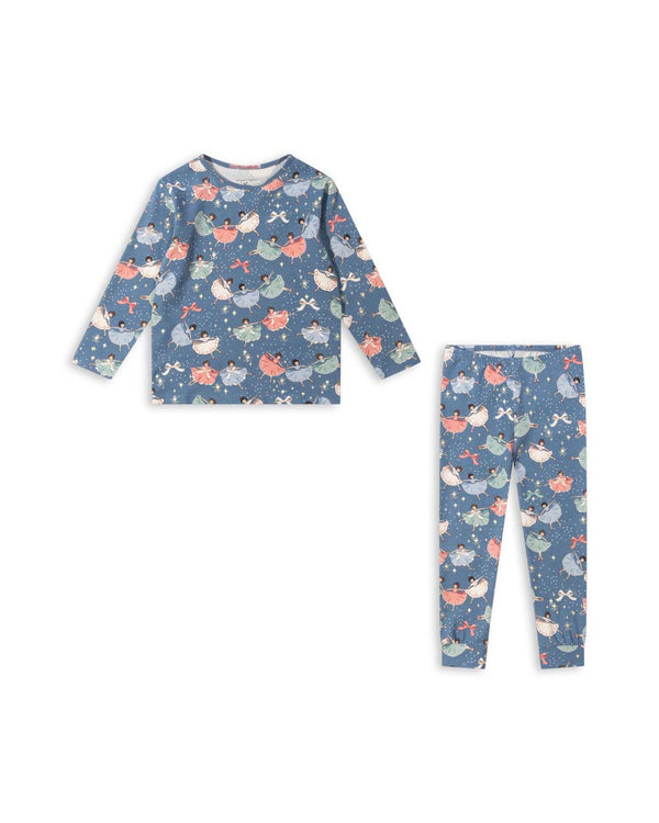 Basic pajamas GOTS Snow Bow Ballerina