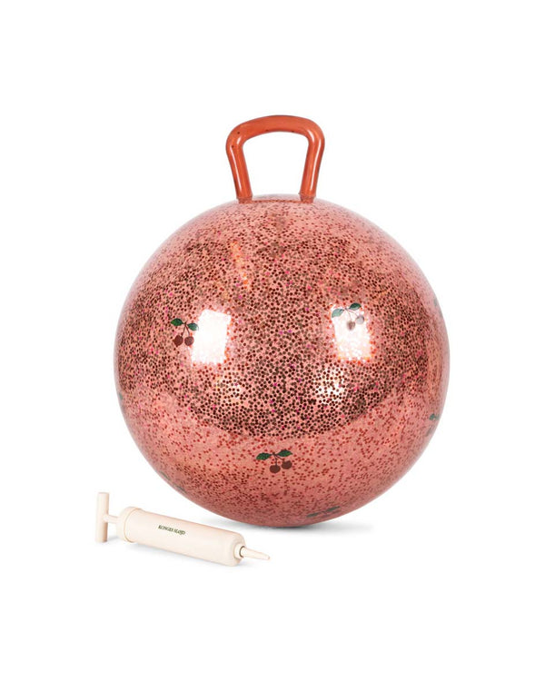 Glitter Bouncy Ball Cherry