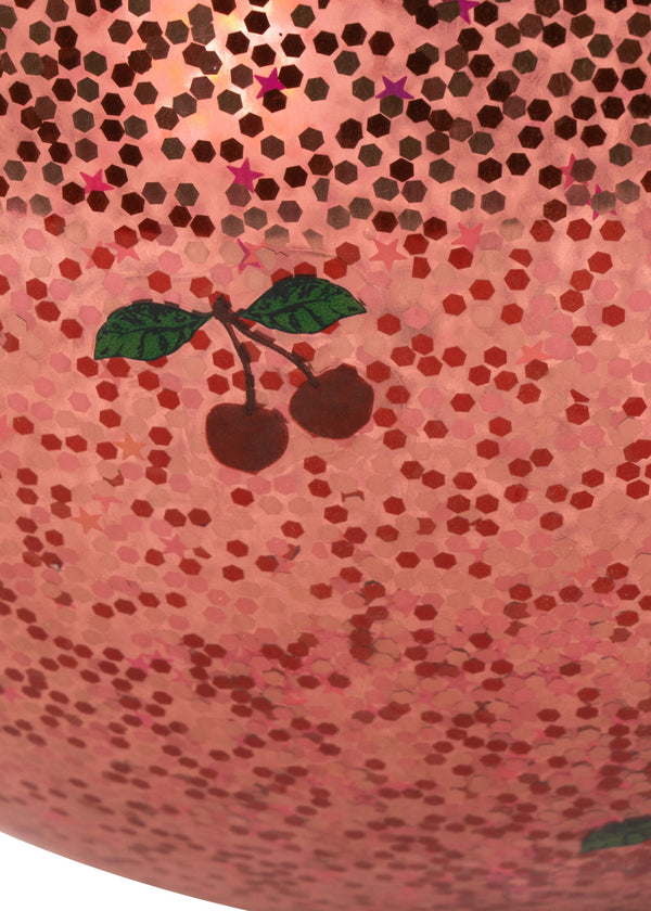 Glitter Bouncy Ball Cherry