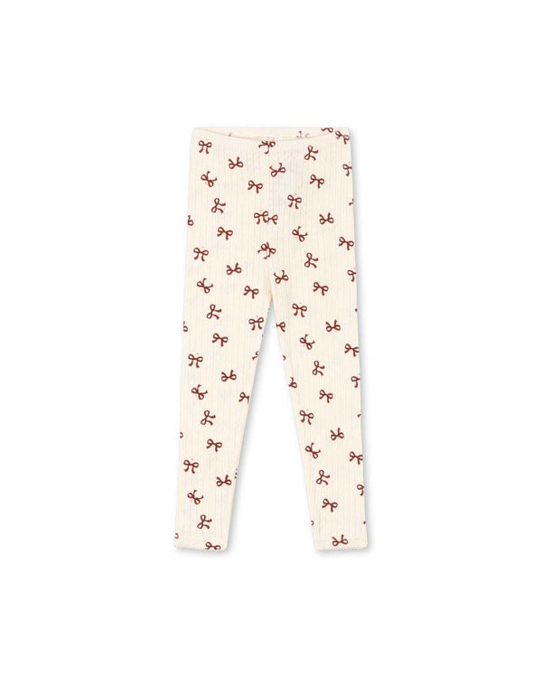 Minnie Leggings Bow Rouge
