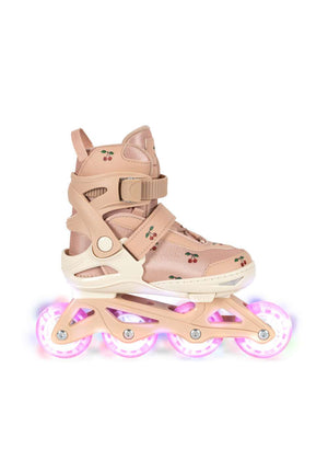 Leuchtende Rollen der Konges Sløjd Inline Skates Cherry Blush