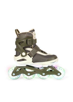 Leuchtrollen der Konges Sløjd Inline Skates Kalamata
