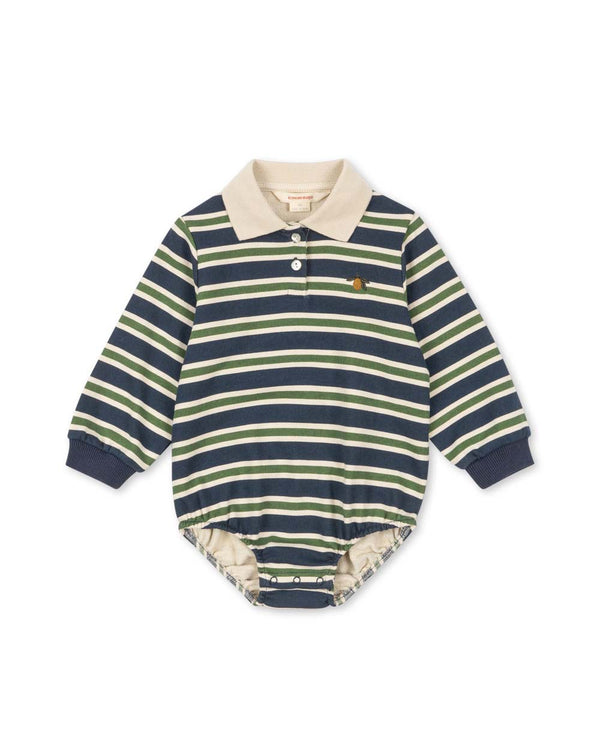 Spotty long sleeve bodysuit Spellbound Stripe